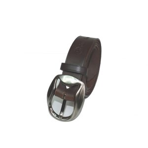 ceinture cuir brun Colombo