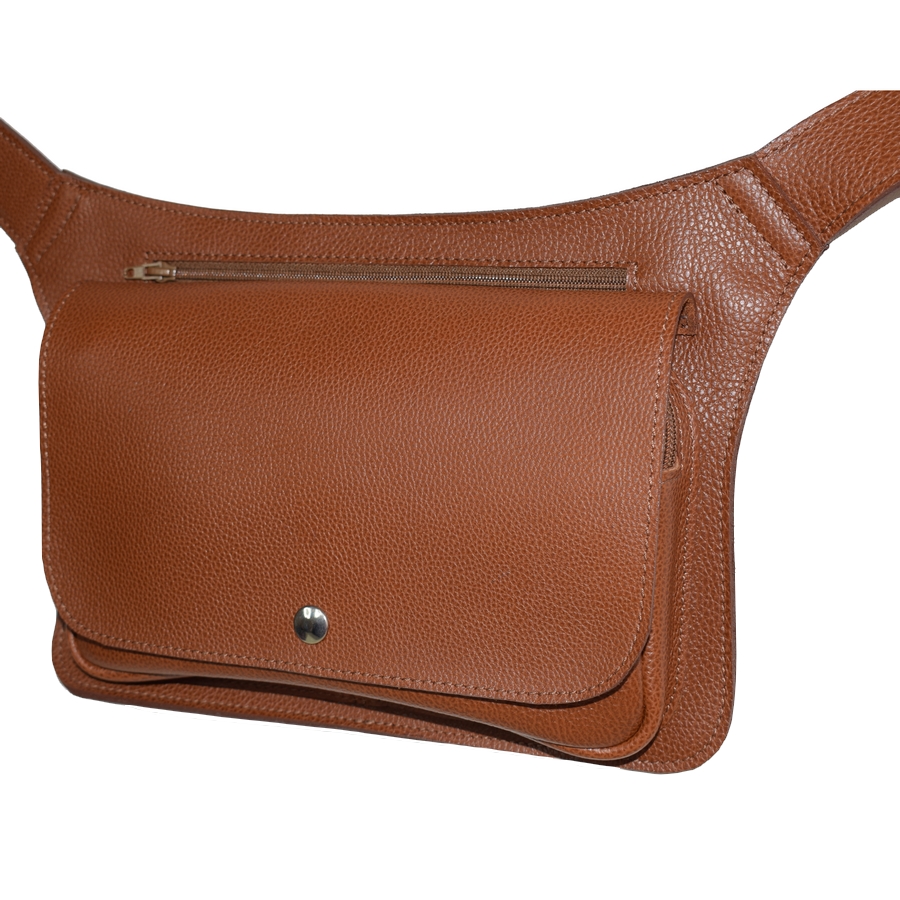 Pochette en cuir pour ceinture Albin 