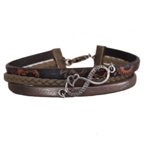 Bracelet en cuir Bracelet en cuir de fabrication artisanale